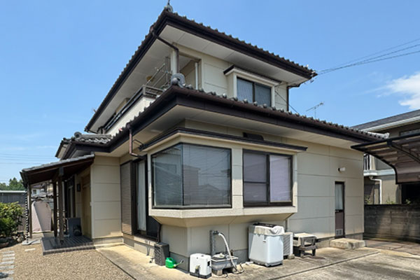 太田市リノベーションビフォー外観